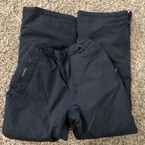 Lands end squall ski pants. Kids 10s (grow alongs) never “grew”